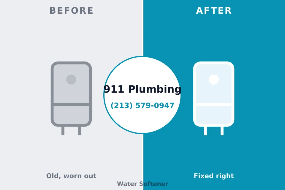 Before and after: plumbing company Donaldsonville, LA